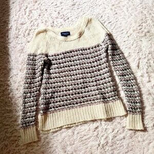 American Eagle Y2K Open Knit Oversized Cozy Sweater Weather Womens XS Indie Boho